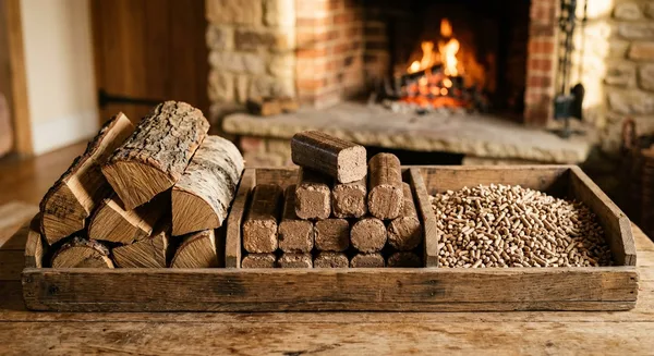 Пеллеты, брикеты и дрова: сравнение