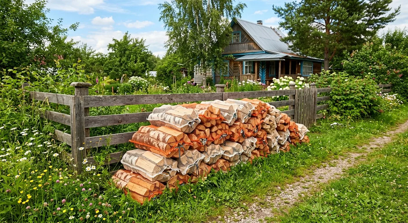 Дрова для дачи в Куровском